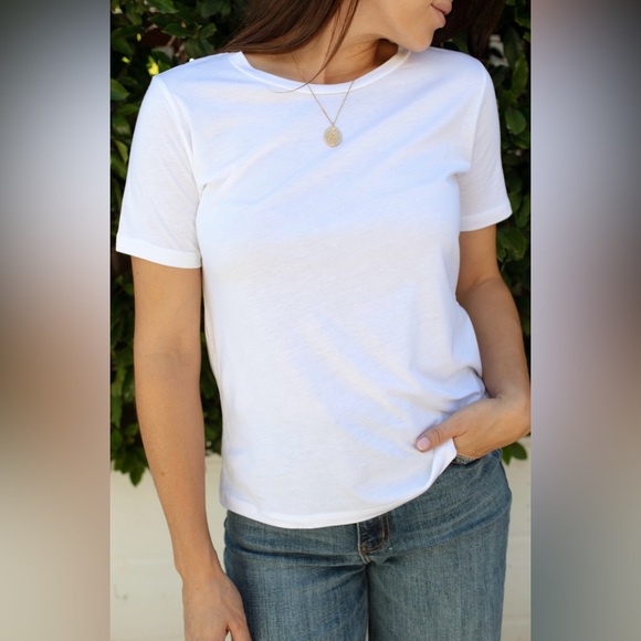 CJLA Classic White Tee - size small - Picture 2 of 4